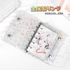 CHYG Transparent Seal Binder for Girls, Removable M5 Cute, Sticker
