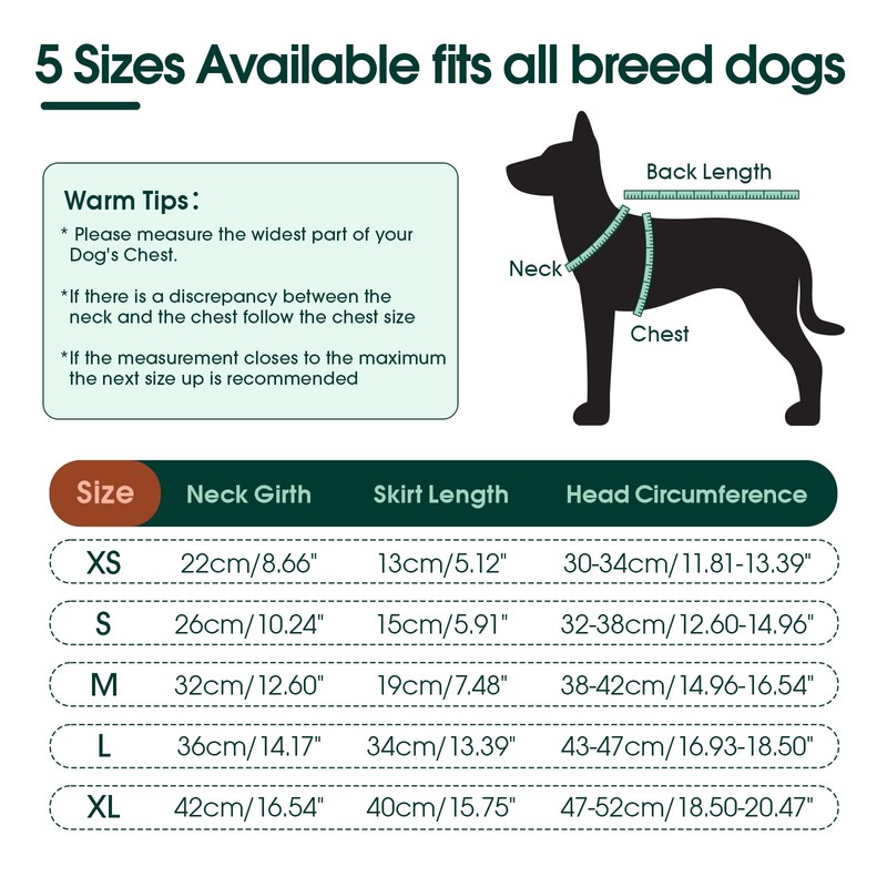 Kuoser Dog Christmas Outfit, Christmas Tree Dog Costume, Christmas Dog