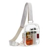 Telena Clear Bag for Stadium Events, Clear Purses for Women