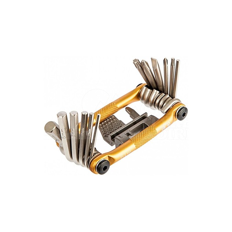 Crank Brothers Multi 19 Tool - Gold/Bicycle Cycling Cycle Road
