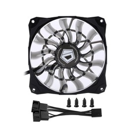 For ID-COOLING No 12015 12cm Thin Fan Height 12cm PWM Fans CPU Cooling Fan Temperature Control