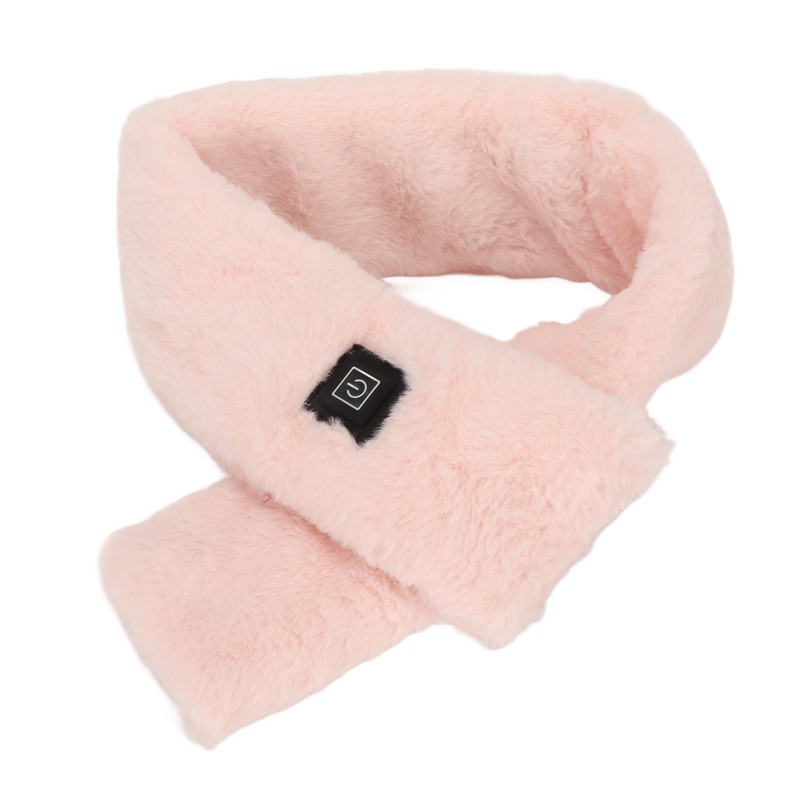 Electric Heated Scarf 3 Temperature Gears Detachable Washable Keep Warm
