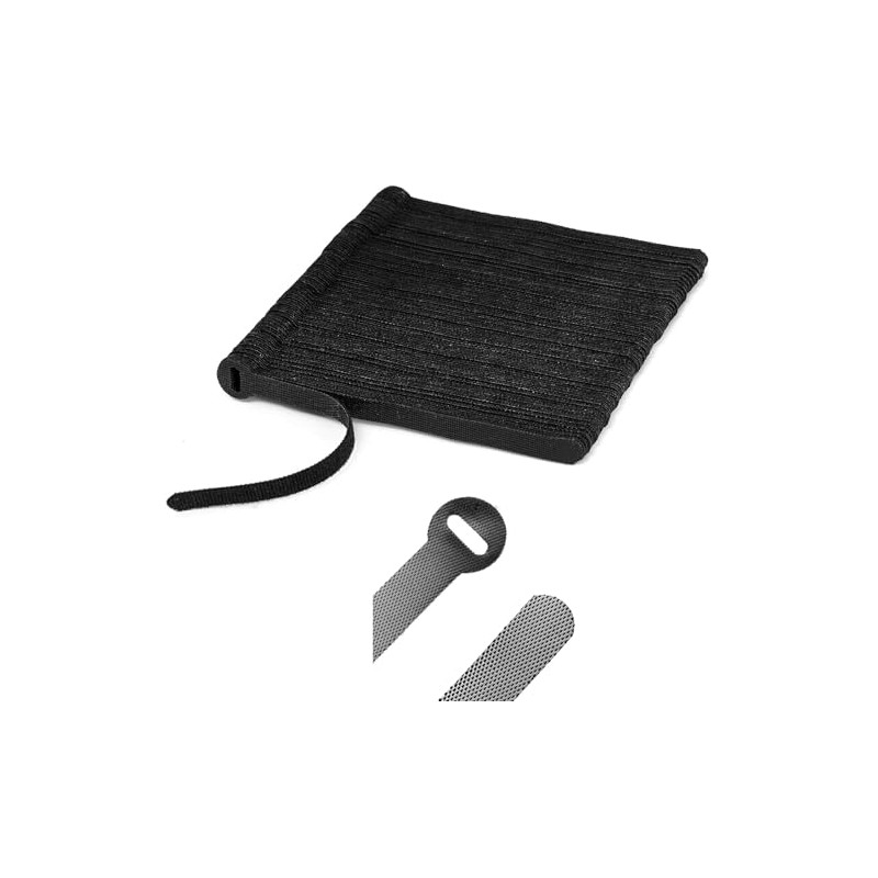 Reusable Cable Ties, 6-Inch Fastening Cable Straps Cable Management, Multi-Purpose