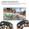 Gxcdizx 10PCS Analog Stick Cap Replacement for Gamecube controller -