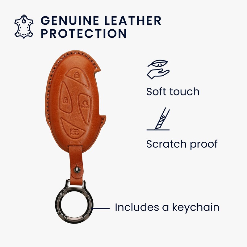 kwmobile Key Case for Hyundai 7-Button Ioniq 6 Grandeur GN7