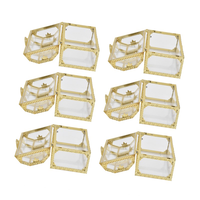 12PCS Hollow Out Candy Box Chocolate Gift Treat Boxes Container