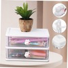 GRIRIW Desktop Organizer Drawers Multi-purpose Storage Box for Office Supplies