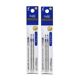 Pilot LFTRF40EF-2L Refills for FriXion Ball 2 Biz (Extra Fine) 0.5mm Blue 2 Pack Total of 4
