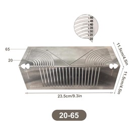 Precisionflex Angle & Arc Marking Tool 2025 New Square Steel Pipe Fitting Bend Cutter Working Tool Tube Notcher Metal Fabrication Pipe Saddle Cutting Guide Pipefitter Measuring Tools (Small)