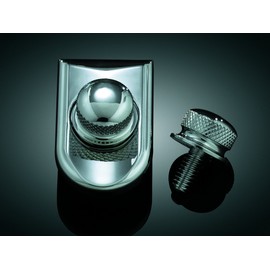 Kuryakyn 9035 Seat Screw & Beauty Cap Combo For Harley-Davidson by Kuryakyn