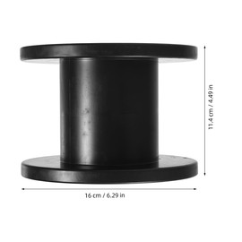 ULTECHNOVOExtension Cord Reel, Spool Wires Extension Cord Rope Reel Storage Wire Cable Electric Organizer Electric Holder Plastic Black