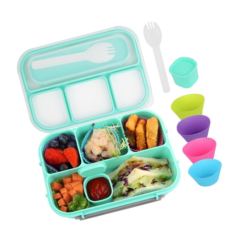 7Pcs Box Set for Adults & Kids, Lunch Box with