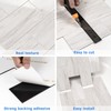 STICKGOO Subway Tile Peel and Stick Backsplash, Glossy Light Brown
