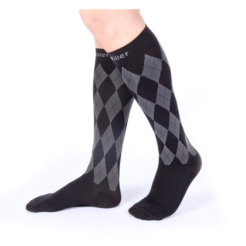 Doc Miller - Calcetines de compresión con punta cerrada, 1