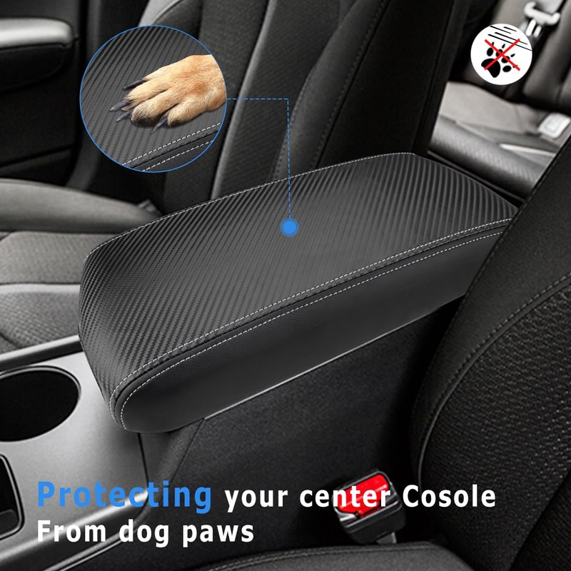 INTGET Car Center Console Armrest Cover for Kia Optima Accessories