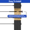CKE 60 Pack Black Invisible Cable Railing Kit, T316 Stainless