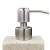 Relaxdays Soap Dispenser 200ml Refillable Bathroom Toilet Kitchen Liquid Soap