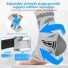 DRNAIETY 2 Pack Copper Ankle Brace for Men & Women