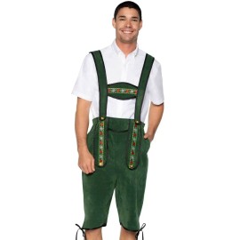 UD Men's X-Large Green Lederhosen Oktoberfest Beerfest Costume Pants & Trousers