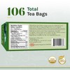 Uncle Lee's Organic Green Tea Bags, 106-Count Super Pack –