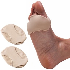 PEDIMEND Metatarsal Foot Pads (1PAIR) - Anti-Slip Ball of Foot Cushions - Mortons Neuroma Relief - Soften Calluses - Shaping Forefoot - Nursing Transverse Arch - for Men & Women - Foot Care