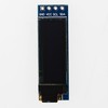 A-DIGISHUO 2Pcs 0.91 Inch I2C OLED Display Module SSD1306 OLED