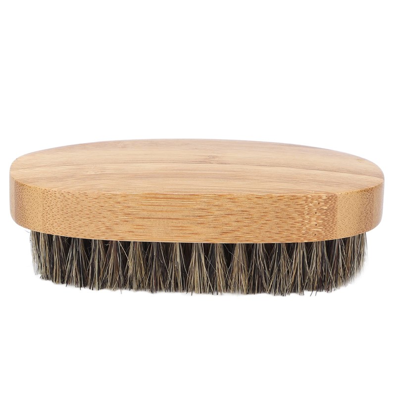 Beard Brush, Beard Beauty Brush, Portable Bamboo Massage, Small for
