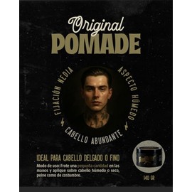 GoodFellas Pomada Original para Cabello de Fijación Media con Base de Agua 1kg Aroma Citrus