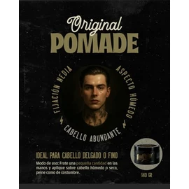 GoodFellas Pomada Original para Cabello de Fijación Media con Base de Agua 1kg Aroma Citrus