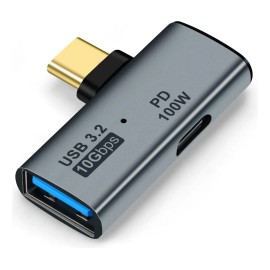 Adaptador Usb C Otg Seminer Tipo C De 100 W Con Carga Pd Usb