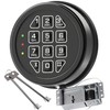 High Security Electronic Safe Lock Replacement Keypad with Solenoid Lock