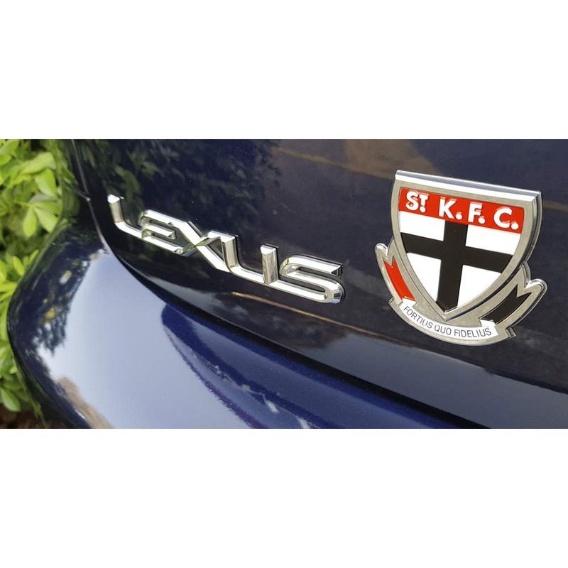 Fan Emblems St. Kilda Saints 3D Chrome AFL Supporter Badge