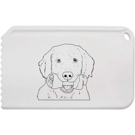 Azeeda 'Dog with a Bone' Plastic Ice Scraper (IC00029758)