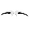 2 Pcs Car Rear View Mirror Cover Exterior Wing Mirror