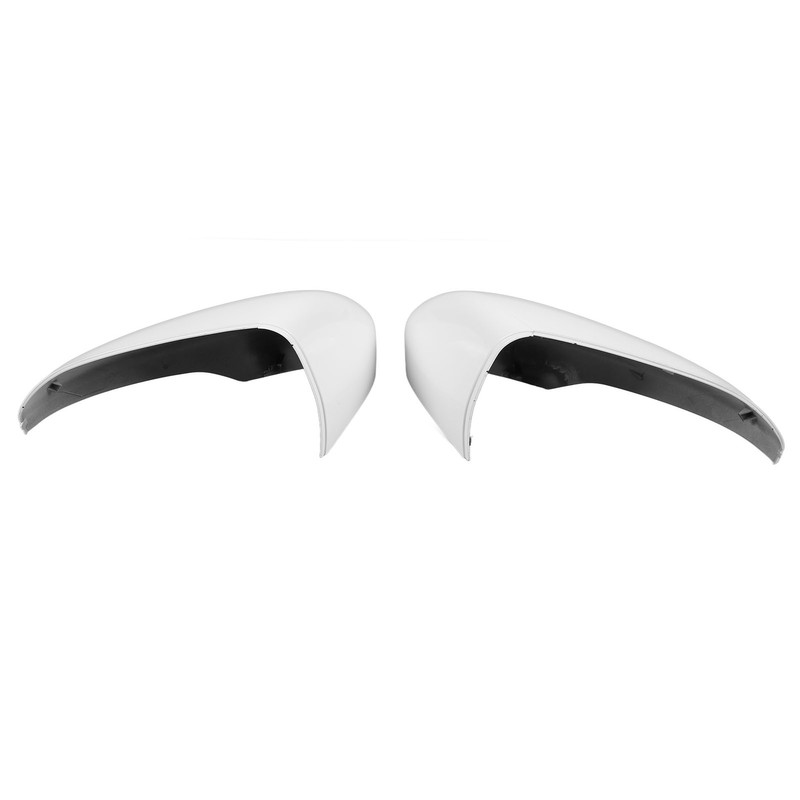 2 Pcs Car Rear View Mirror Cover Exterior Wing Mirror
