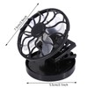 Solar Fan, Electric Mini Clip-On Solar Fan Air Conditioning Cooling