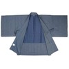 Kyoetsu Men's Inn Haori Sleepwear, blue
