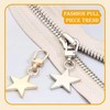 UESDU Replacement Zipper Pull 20 PCS Detachable Zip Slider Replacement