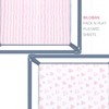 Biloban Pack and Play Fitted Sheets 2 Pack, 100% Natural