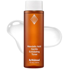 [BY WISHTREND] Mandelic Acid 5% Skin prep Water, Gentle Skin Korean exfoliator for face, Aha Bha Toner, Ideal for Sensitive Skin (5 Fl Oz (Pack of 1))
