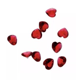 Unbranded 3 PCs Floating Charms Fit Living Locket Red Heart Birthstone 5mm