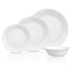 Corelle Vitrelle 8-Piece Service for 2 Dinnerware Set, Triple Layer