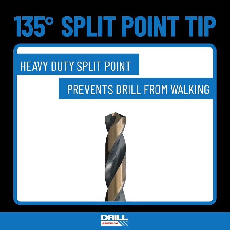 Drill America - KFD29J-PC 29 Piece Heavy Duty High Speed