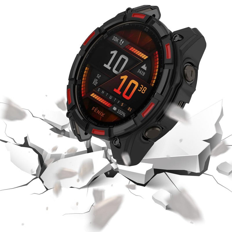 ZoRoll Protector Case Compatible with Garmin Fenix 8 51 mm,