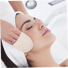 FRCOLOR 2pcs Exfoliating Face Sponge Gentle Facial Scrubber for Deep Cleansing Blackhead Removal and Smooth Skin Soft Skin Types for Daily Use