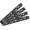 Mimi Flowers Floral Pattern Double-Sided Nail File Emery Board Set