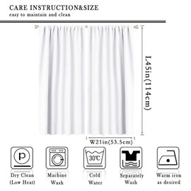 Rustic Cabin Kitchen Curtains Retro Farmhouse Bear Deer Wolf Forest Wooden Camping Blue Buffalo Plaid Lodge Farm Printed Rod Pocket Blackout Window Drapes for Living Room Bedroom W21xL45in Decor