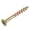 Everbilt #8 x 1-1/2 in. Coarse Zinc-Plated Phillips Bugle Head Wood Screws 50PK