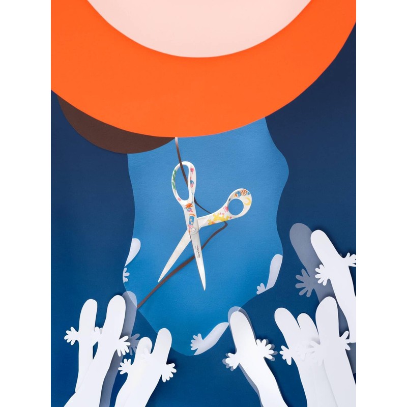 Fiskars Moomin Multi-Purpose Scissors 21 cm Limited Edition 80 Years
