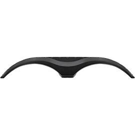 RecPro RV Tandem Fender Skirt | Modern Style | Plastic Trim Moulding | Black (1)